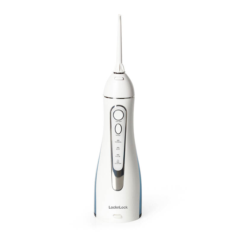Máy Tăm Nước Không Dây LocknLock Cordless Oral Irrigator, 200ml - Màu Xanh Da Trời - ENR156BLU, , large image number null
